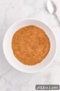 A small bowl of homemade seasoning blend.