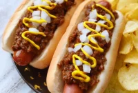 Irresistible Homemade Hot Dog Chili