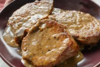 Effortless Slow Cooker Smothered Pork Chops