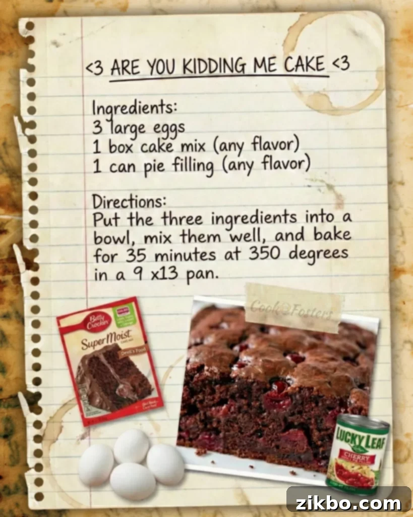 Finished Are You Kidding Me Cake