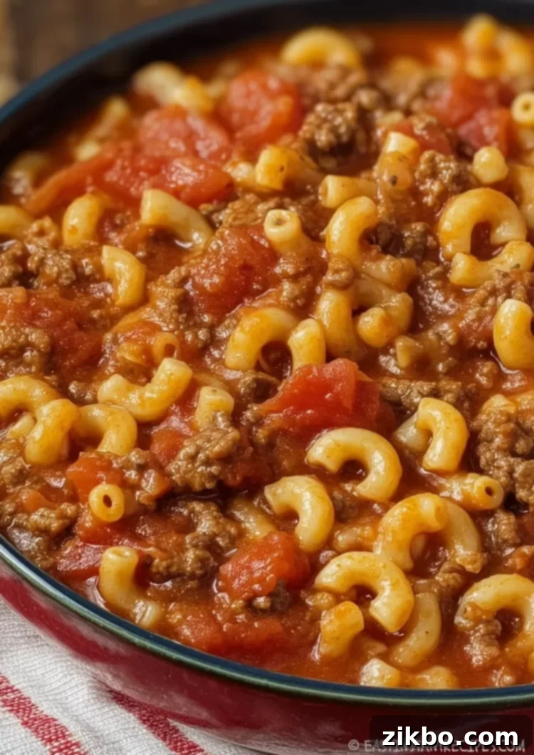 Southern Old-Fashioned Goulash Recipe
